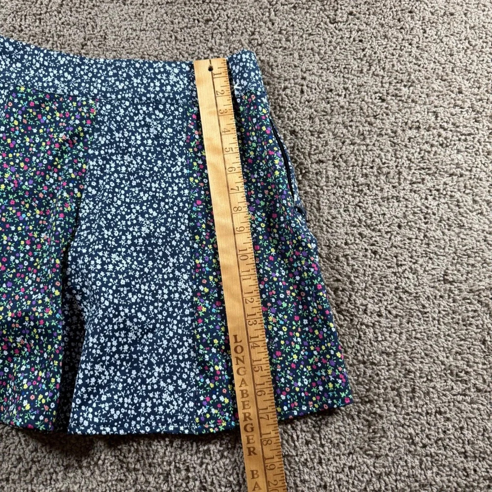 Ralph Lauren RLX Floral Golf Skort womens Medium tennis‎ athletic patchwork navy